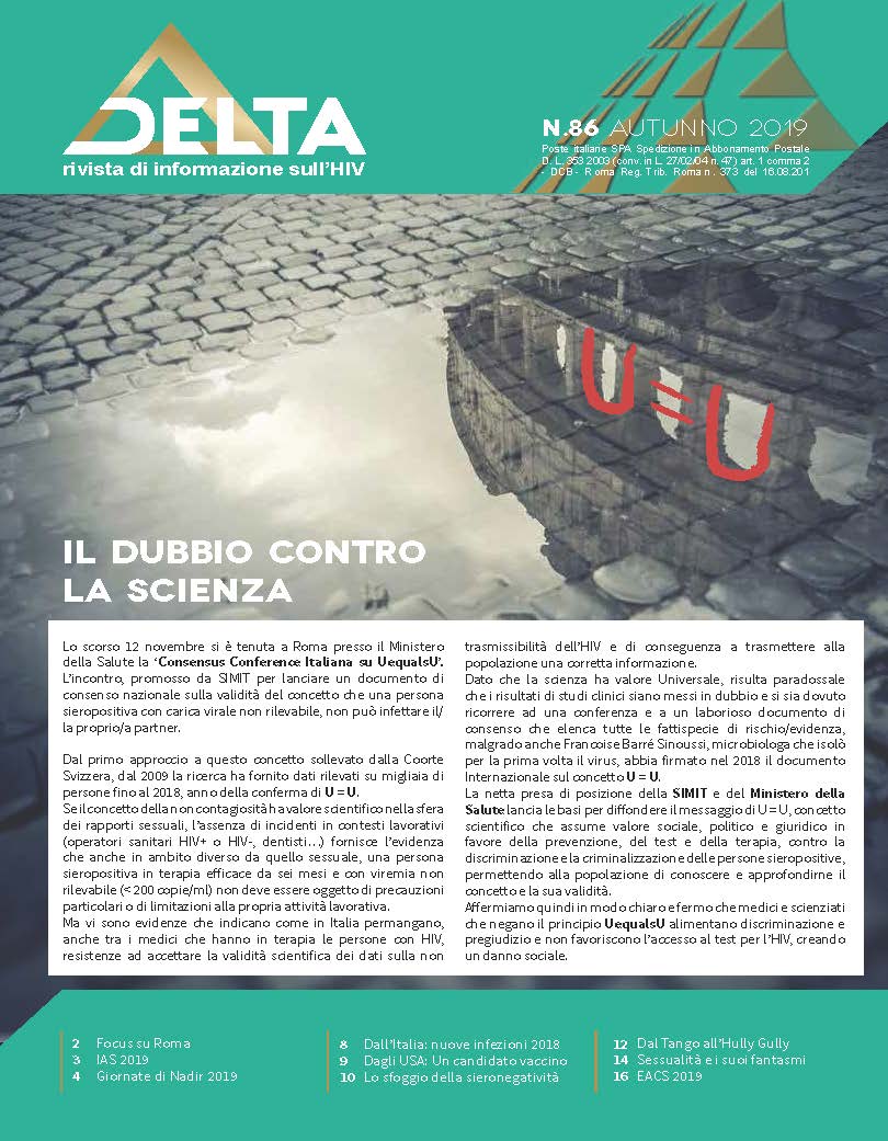 IN DISTRIBUZIONE DELTA 86 Associazione Nadir ETS In distribuzione delta 86 associazione nadir ets